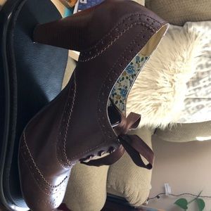 12W American Eagle - Oxford style shoes, cognac